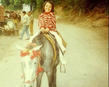 Back then, a 6-year-old me happiest around animals