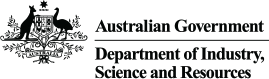 The Department of Industry, Innovation and Science Logo